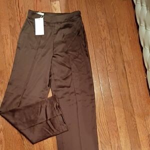 Zara Brown Wide Leg Pants